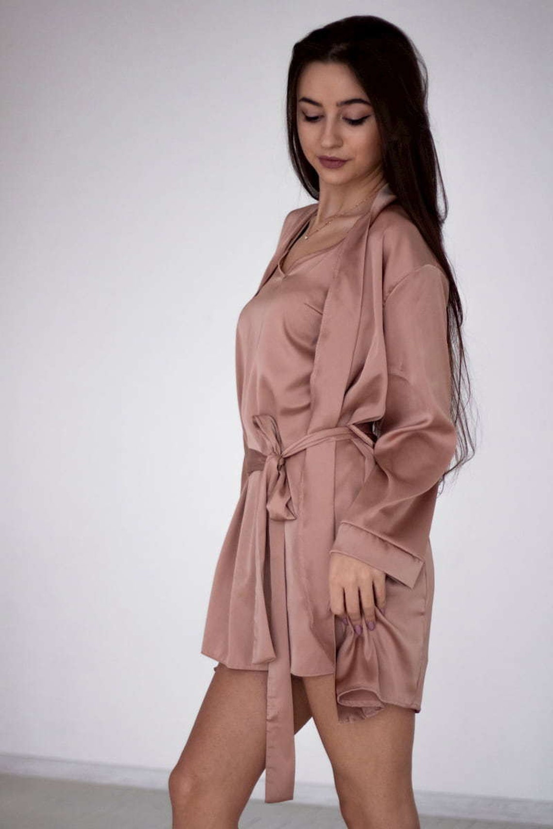 Sexy Robe For Girls Women Teen Homewear Best Silk Good Cotton | Etsy