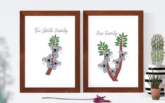 personalised koala bear