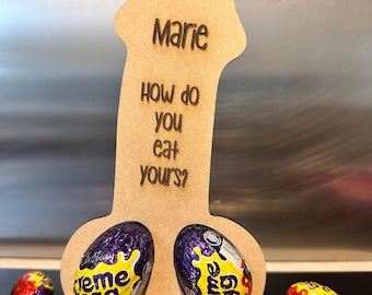 EASTER EGG HOLDER, adult novelty funny Easter gift
