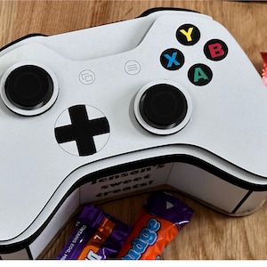 Personalized Game Controller Snack Box: Custom Gamer Treat Holder