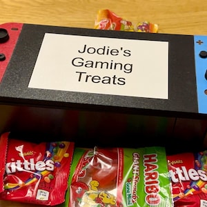 Gepersonaliseerde gamecontroller-snackbox: custom gamer-traktatiehouder
