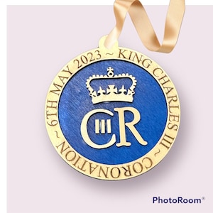 Commemorative King Charles III Coronation Decoration