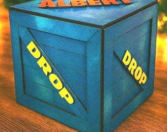 Personalized Gaming Snack Box: Custom Gamer Treat Storage