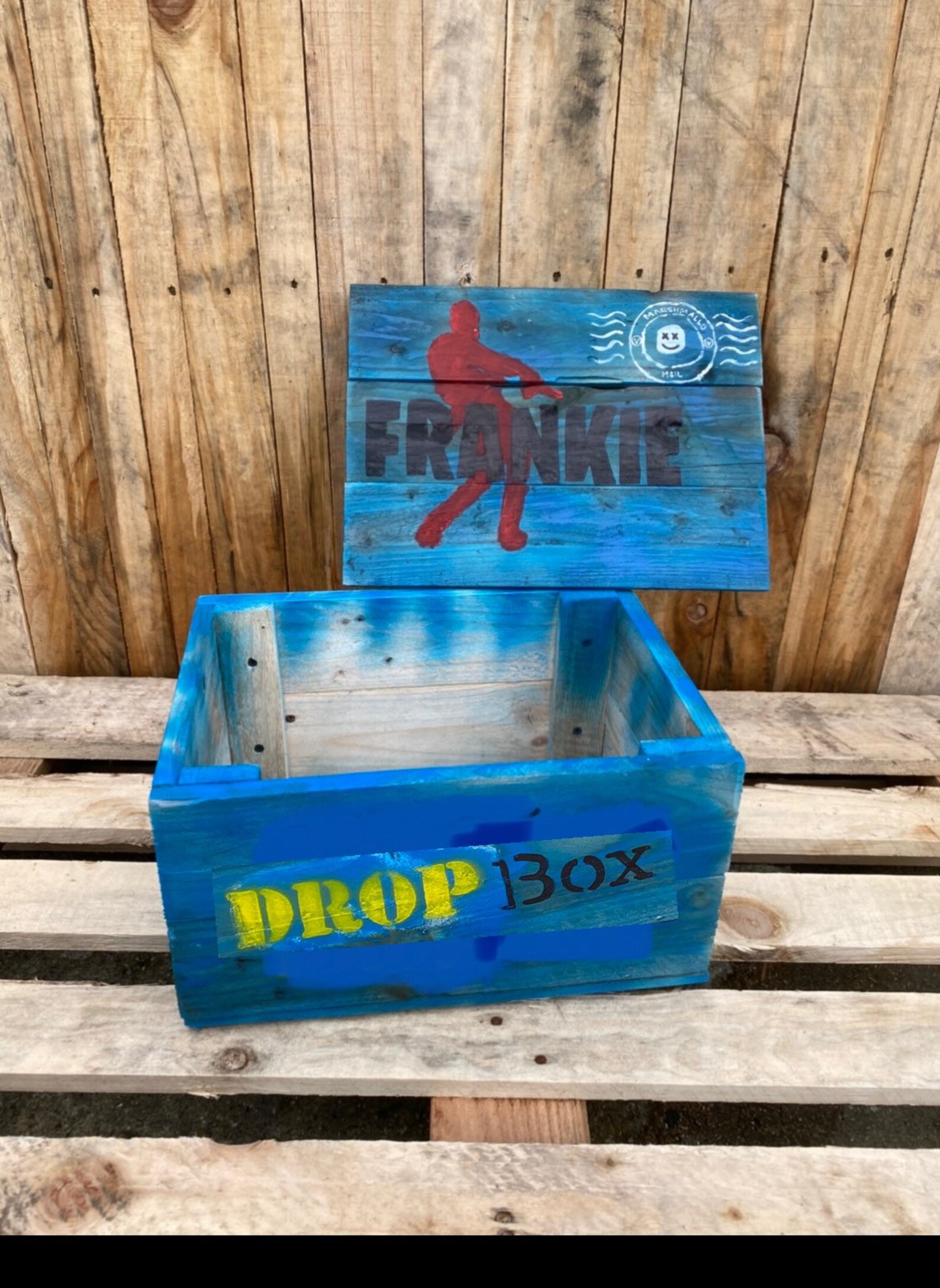 Fortnight Drop Box Storage Box Childrens Storage Gaming Etsy