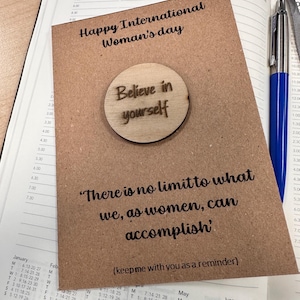 Empowerment-herinnering voor Internationale Vrouwendag