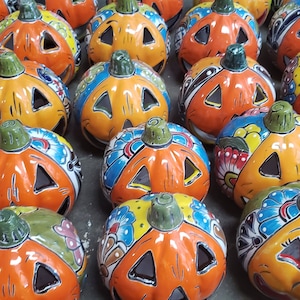 Jack-O-Lanterns | Pumpkin Decor | Halloween Decor | Talavera Pumpkins | Fall Decor | Autumn Decoration | Halloween Decoration