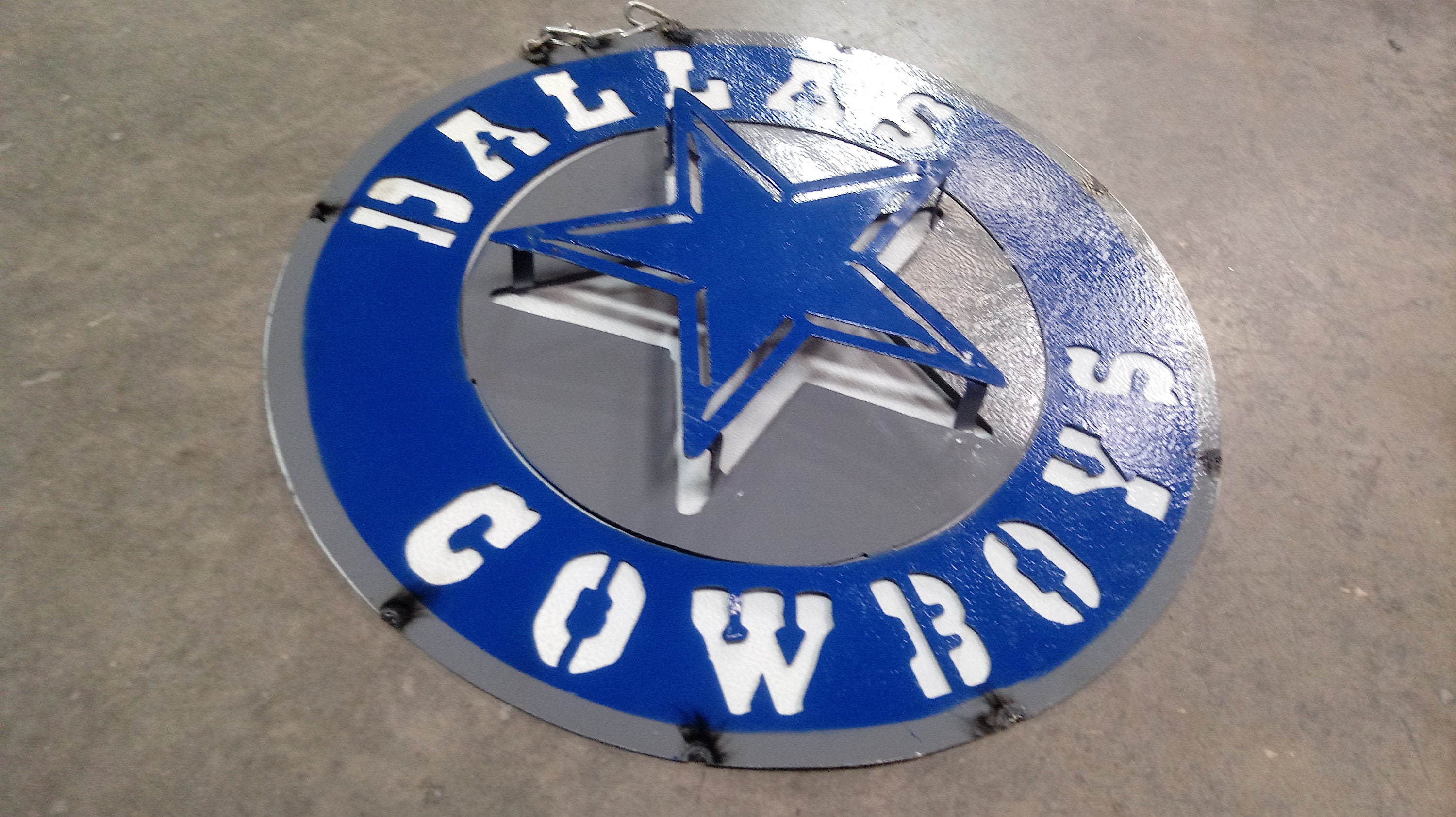Dallas Cowboys Metal Sign Man Cave Sign Wall Decor Fathers Day Gift