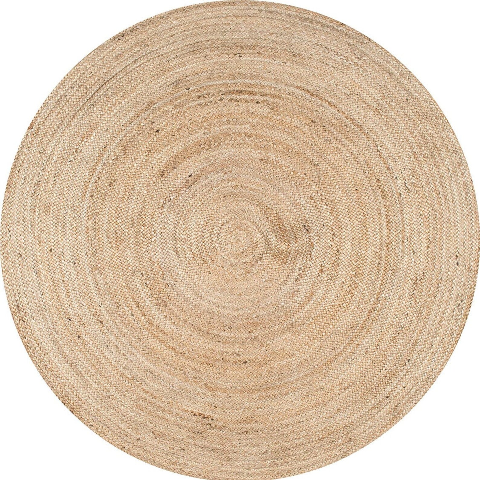 Natural Jute Braided Rug Handmade Handwoven Jute Area Rug Etsy