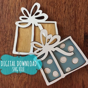 Feier Geschenkkartenbox - SVG - Digitale Datei - Unbegrenzte Lizenz