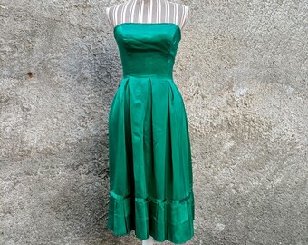 Abito verde smeraldo | Etsy Italia