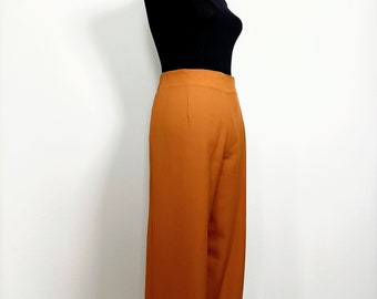 Galitzine vintage 1980s mustard trousers