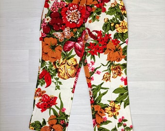 Vintage floral pants Gianfranco Ferré