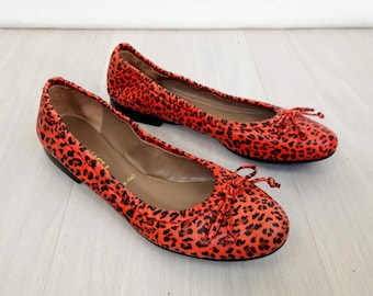 Flat shoes with leopard pattern Bruno Magli