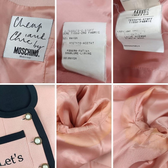 Moschino Let's Twist Again Pink Jacket 1990s - Etsy