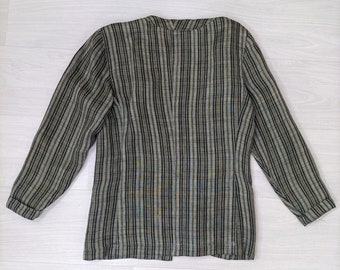 Linen Jacket Gianni Versace Vintage 80s - Etsy