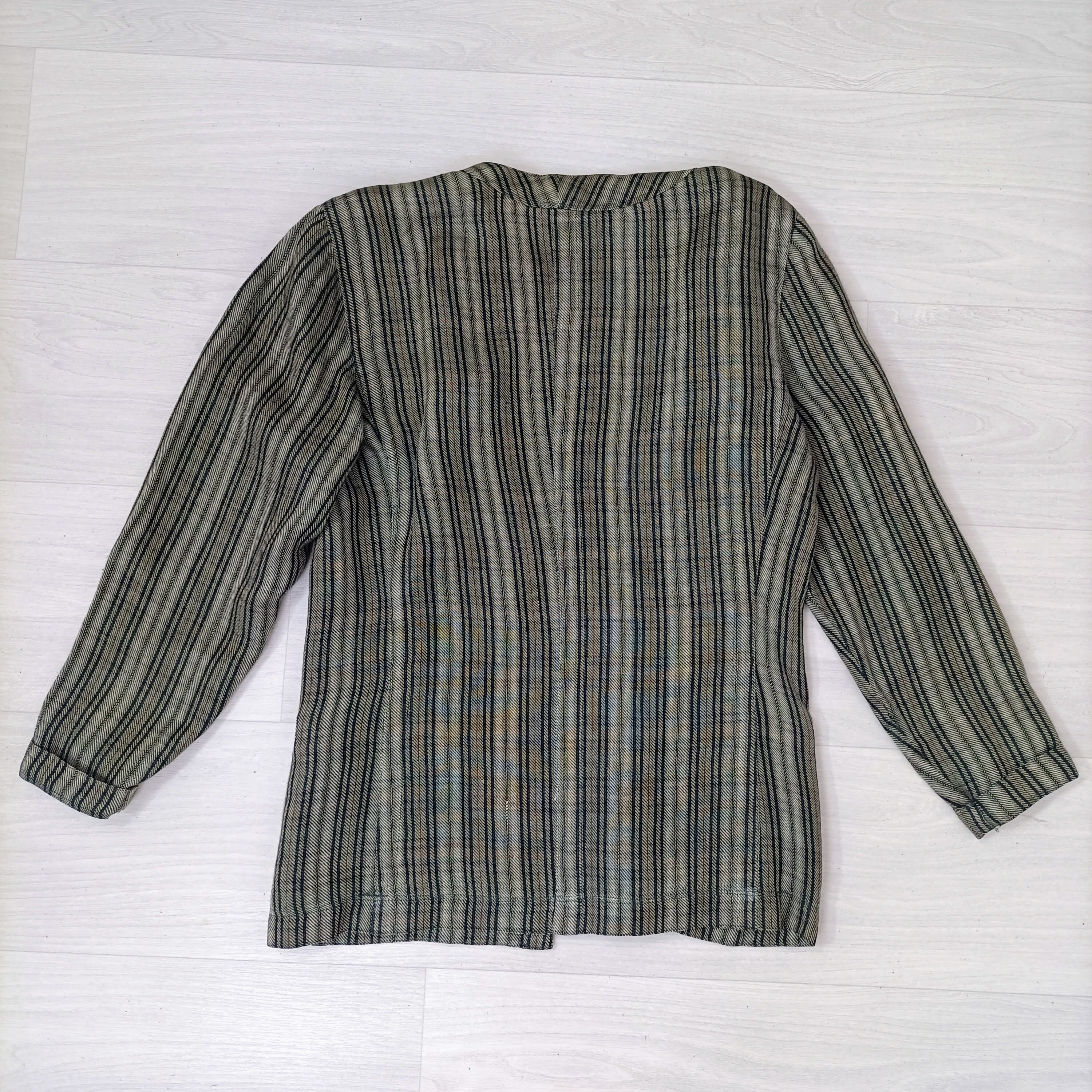 Linen Jacket Gianni Versace Vintage 80s - Etsy