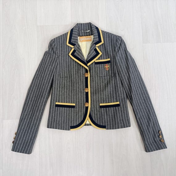 Galliano School Blazer, College Jacket Galliano John Galliano 1997