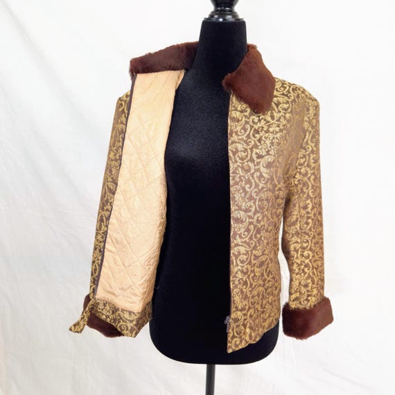 Versace jacket with brocade pattern, Versa Jeans … - image 6