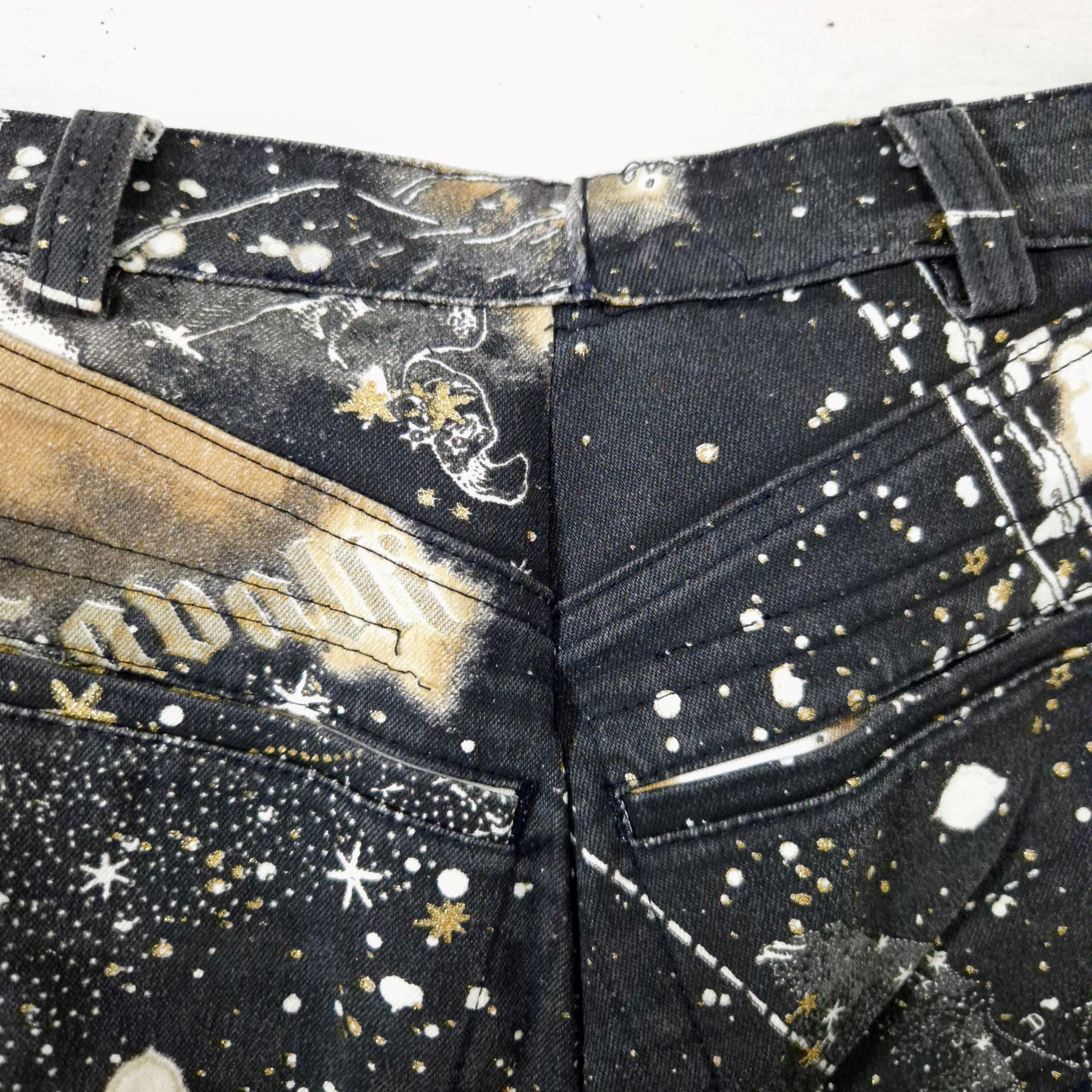 Roberto Cavalli FW 2003 Astrology Denim Pants - Etsy
