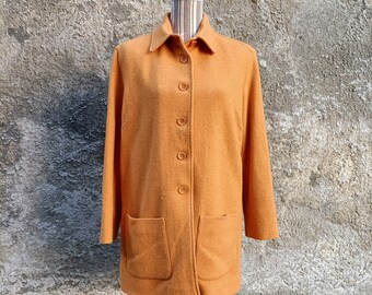 Gerard Darel vintage jacket orange useful also as short coat