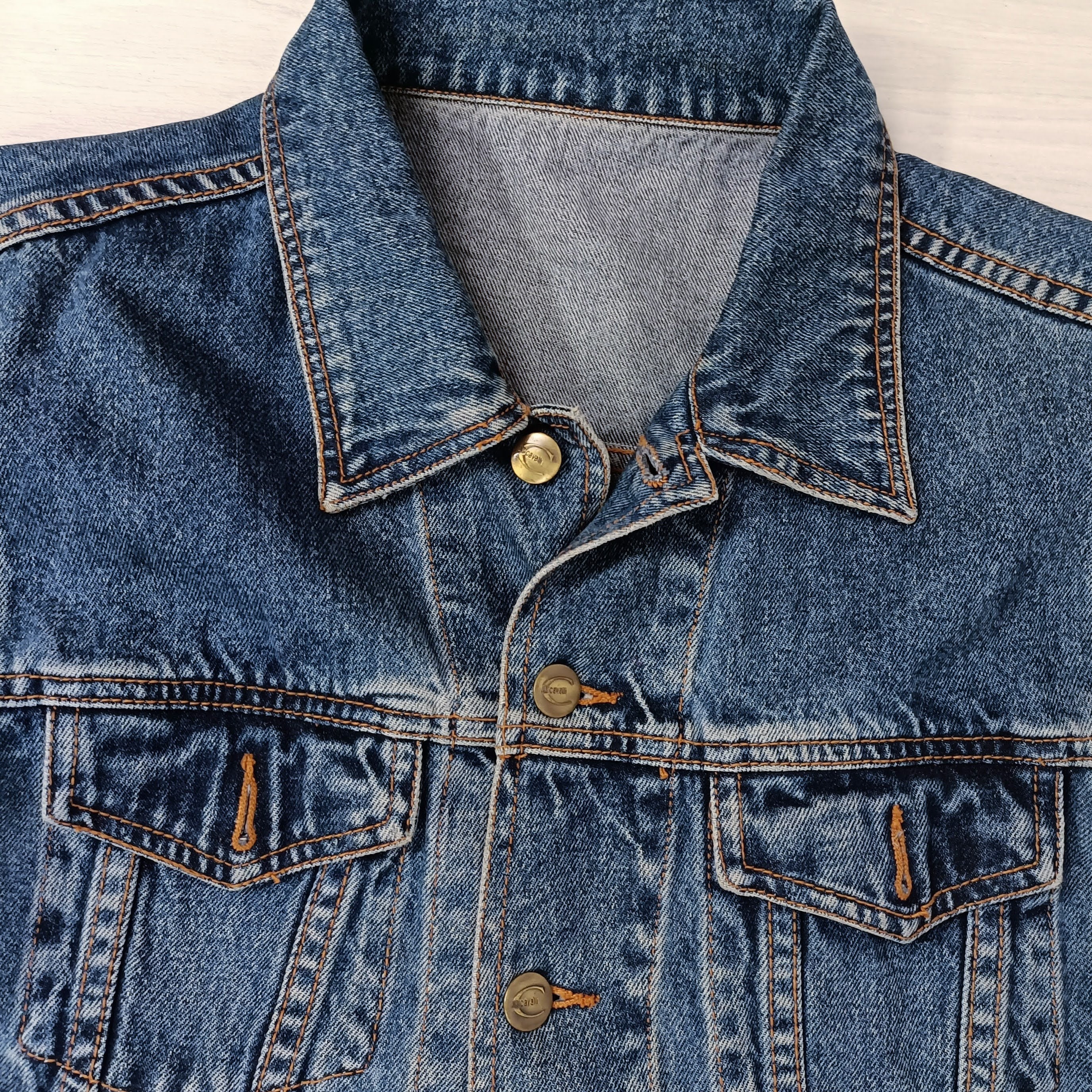 Just Cavalli Denim Jacket, Jeans Jacket Y2k - Etsy
