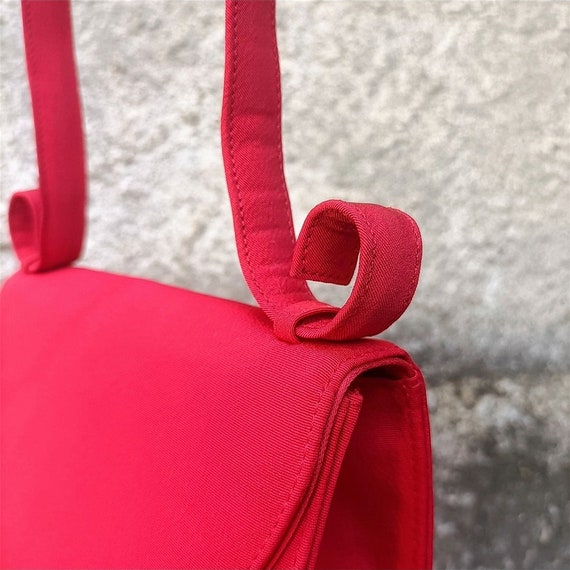Givenchy Evening Bag Smart Red Handbag 1980s Etsy