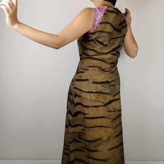 Just Cavalli Vintage Y2k Long Dress, Roberto Cavalli Tiger Print Maxi Dress  - Etsy