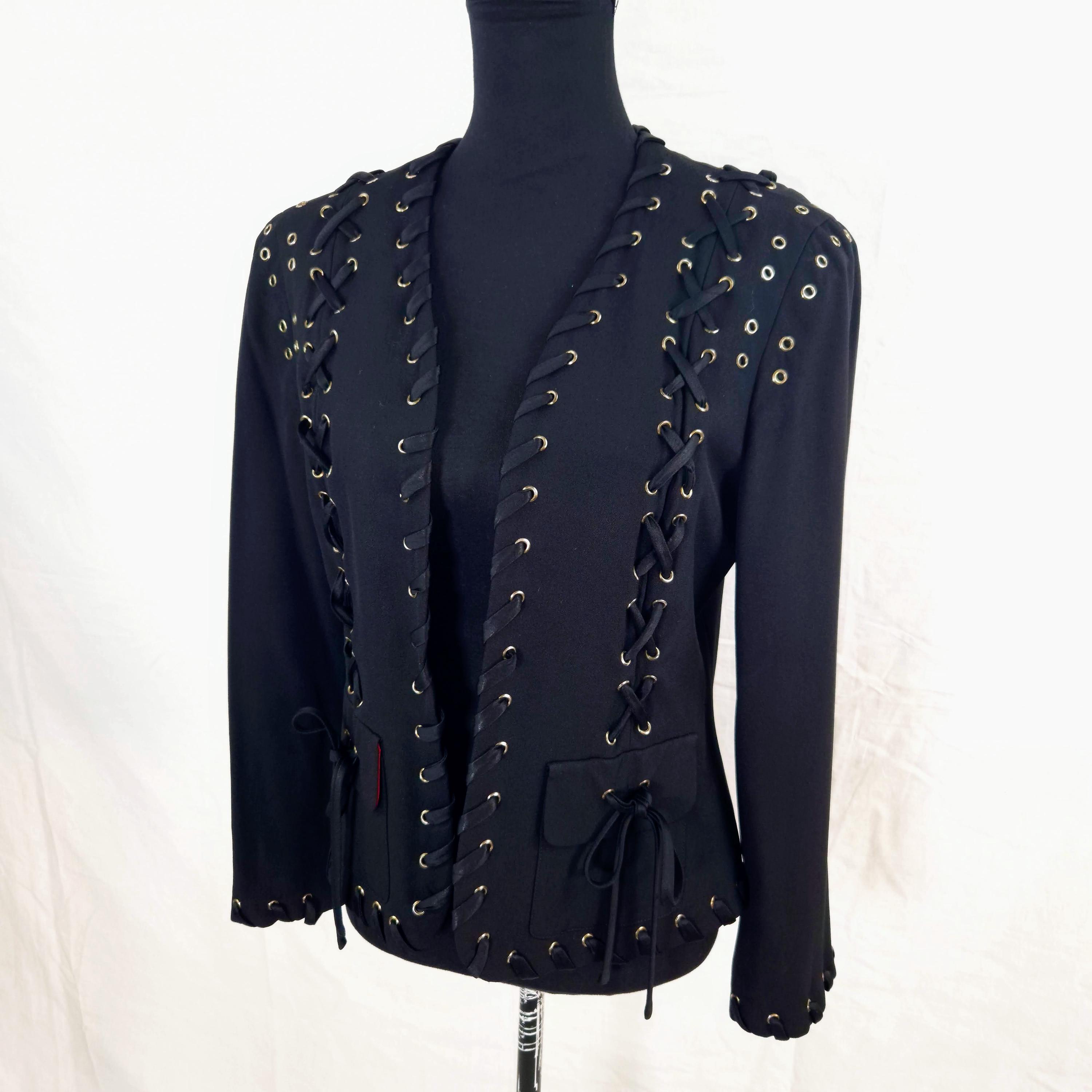 Moschino Jacket Vintage 90s With Lace, Moschino Cheap and Chic - Etsy