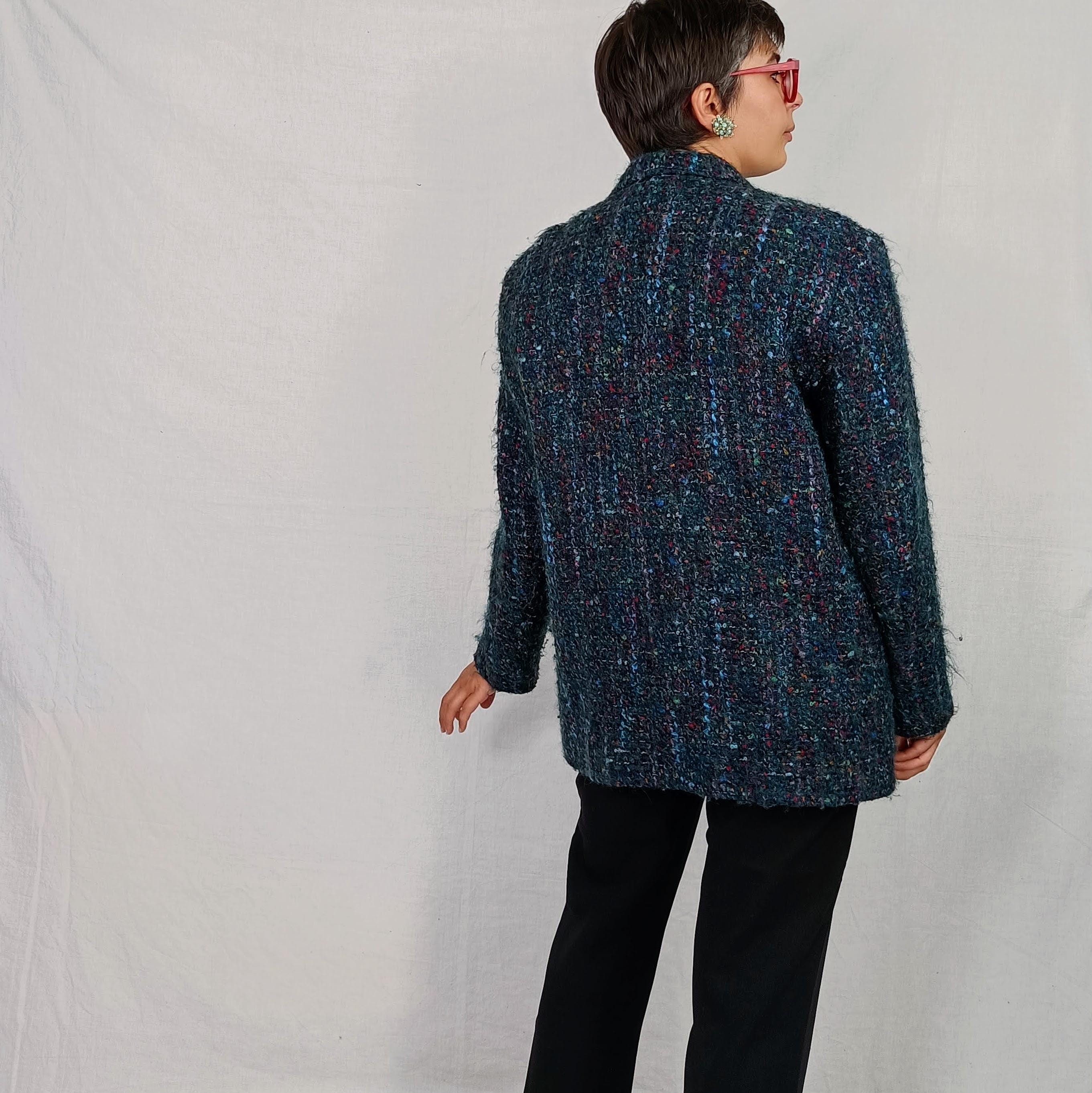 Kenzo Vintage 80s Wool Jacket - Etsy
