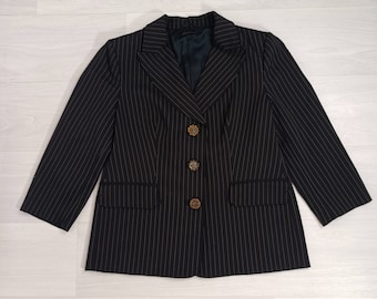 Luisa Spagnoli Virgin Wool Blazer Jacket Size IT44 - Etsy
