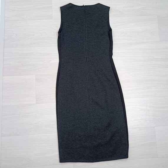 Grey sheath dress Gianfranco Ferré vintage 90s - image 2