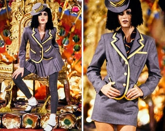 Galliano School Blazer, College Jacket Galliano John Galliano 1997