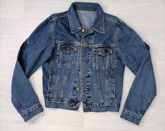Giacca Just Cavalli in denim, giacca di jeans y2k