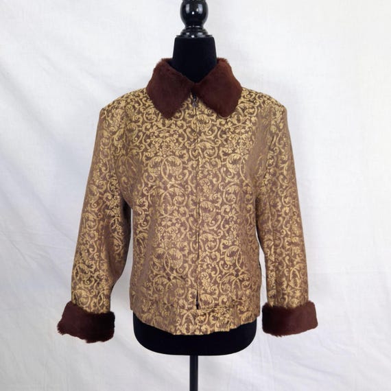 Versace jacket with brocade pattern, Versa Jeans … - image 10