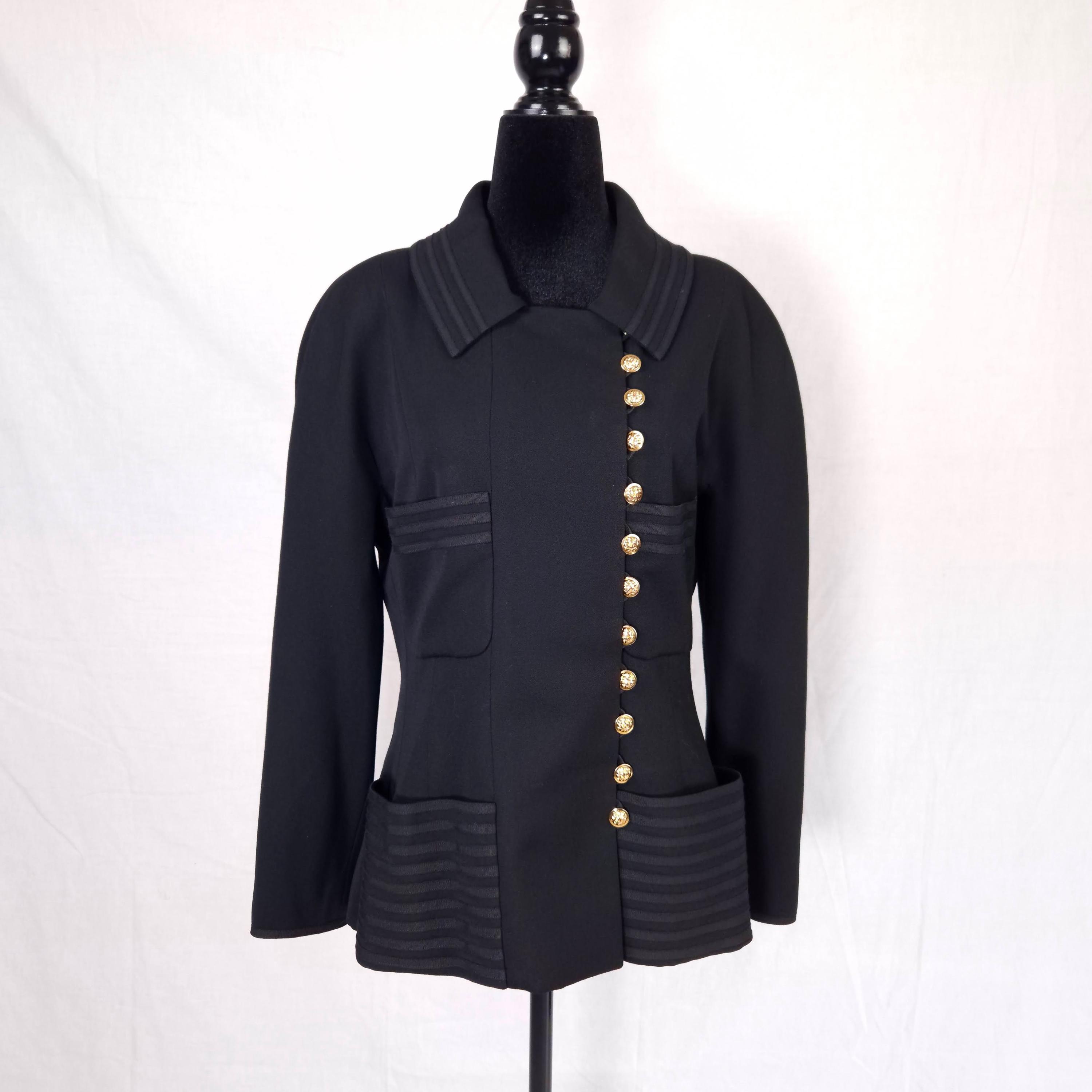 Chanel Vintage Jacket 1990s, Chanel Boutique by Karl Lagerfeld - Etsy