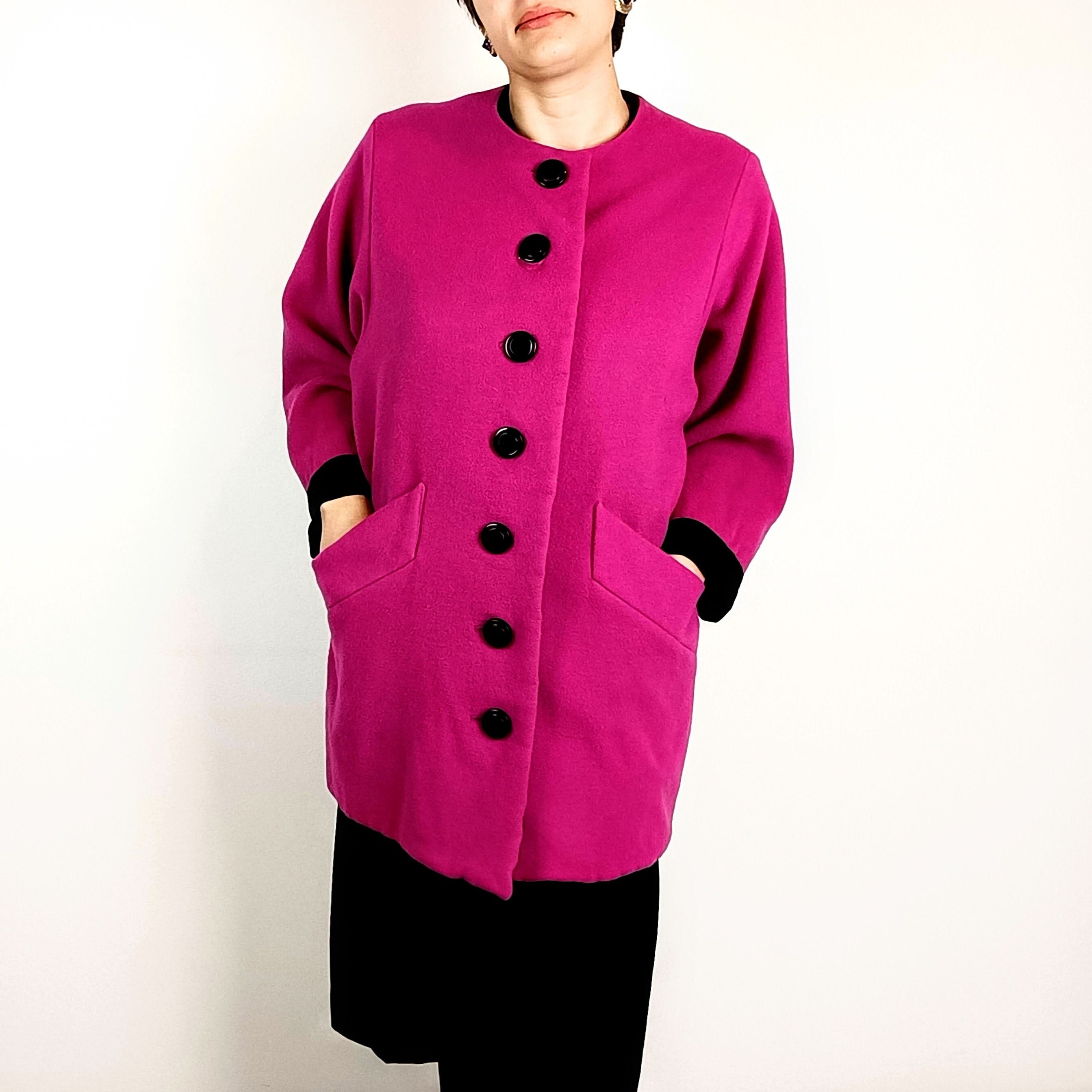 魅力の Vintage YSL Coat, Vintage Gauche, Rive Laurent Saint Yves ジャケット・アウター