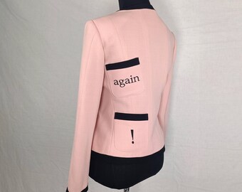 Moschino Let's Twist Again Pink Jacket 1990s - Etsy