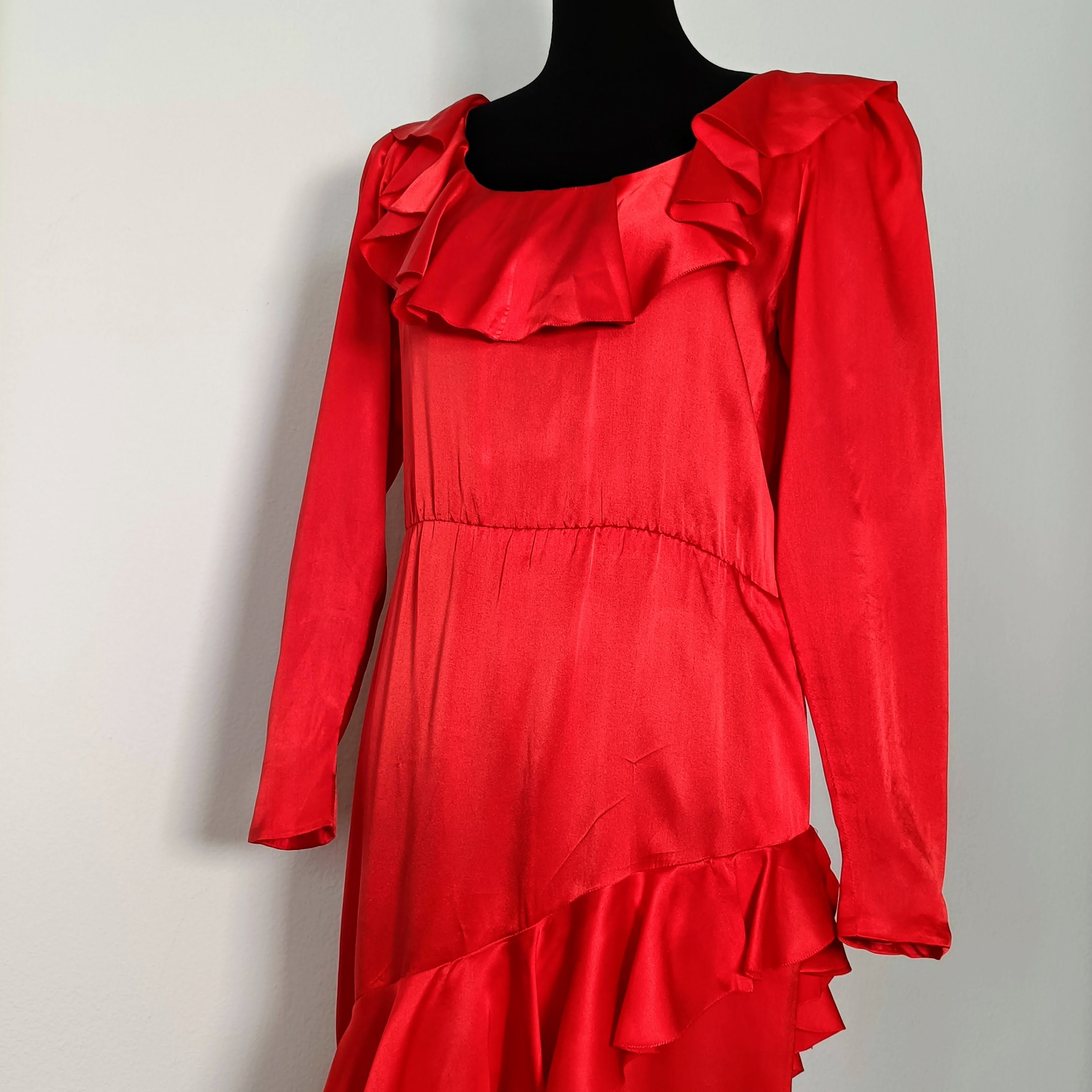 Dior red dress sales
