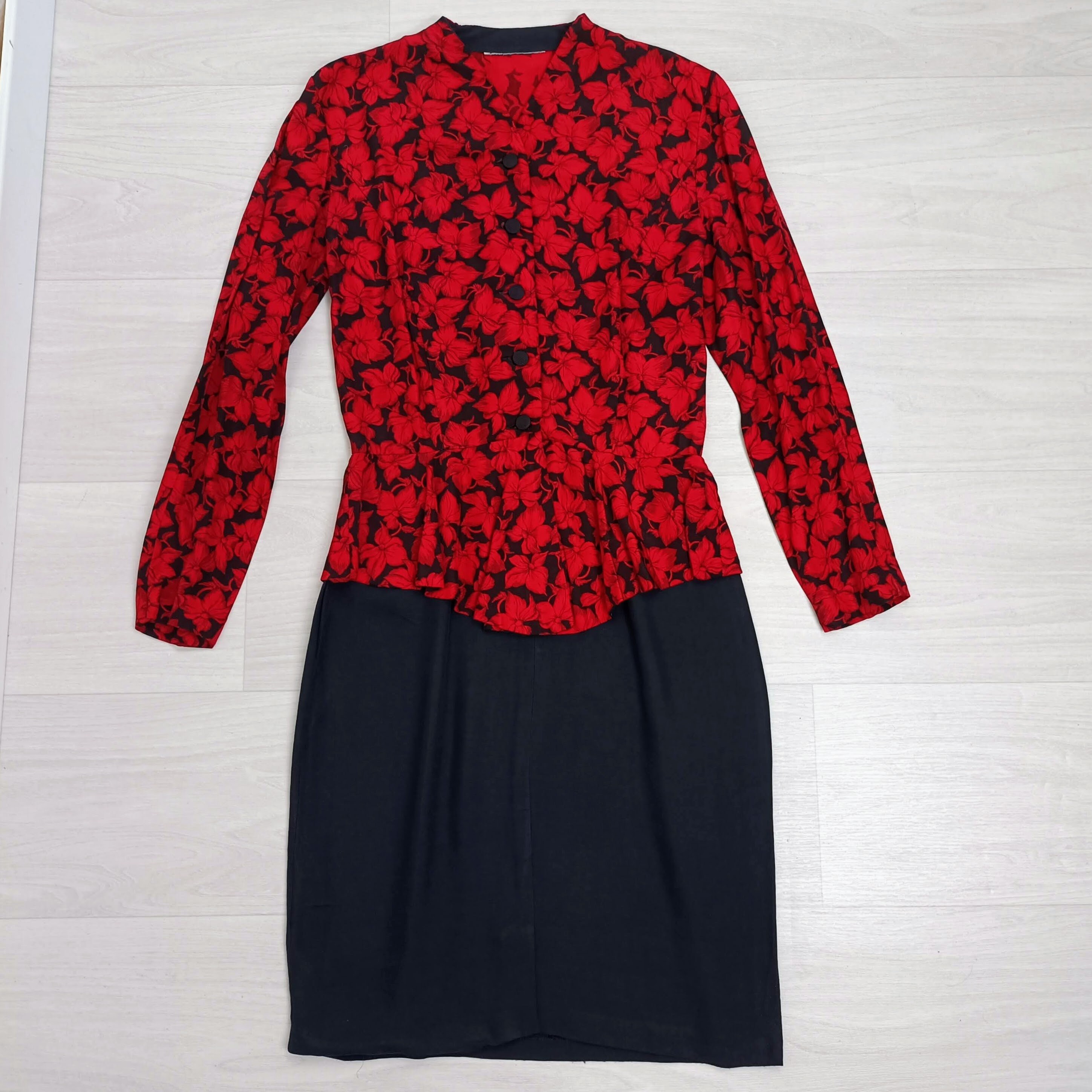 red and black peplum dress Luxury African Fashion 2026