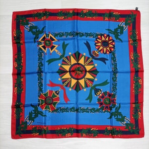 Roberta di Camerino vintage 80s silk scarf