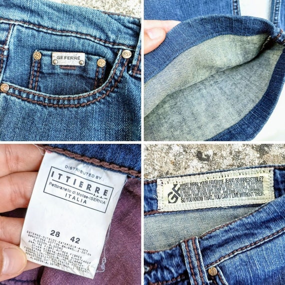 Vintage straight jeans Gianfranco Ferré - image 4