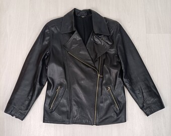 ジャケット・アウター 1990s A.P.C. LEATHER JACKET Vtg 90s A.P.C Leather Jacket - Etsy