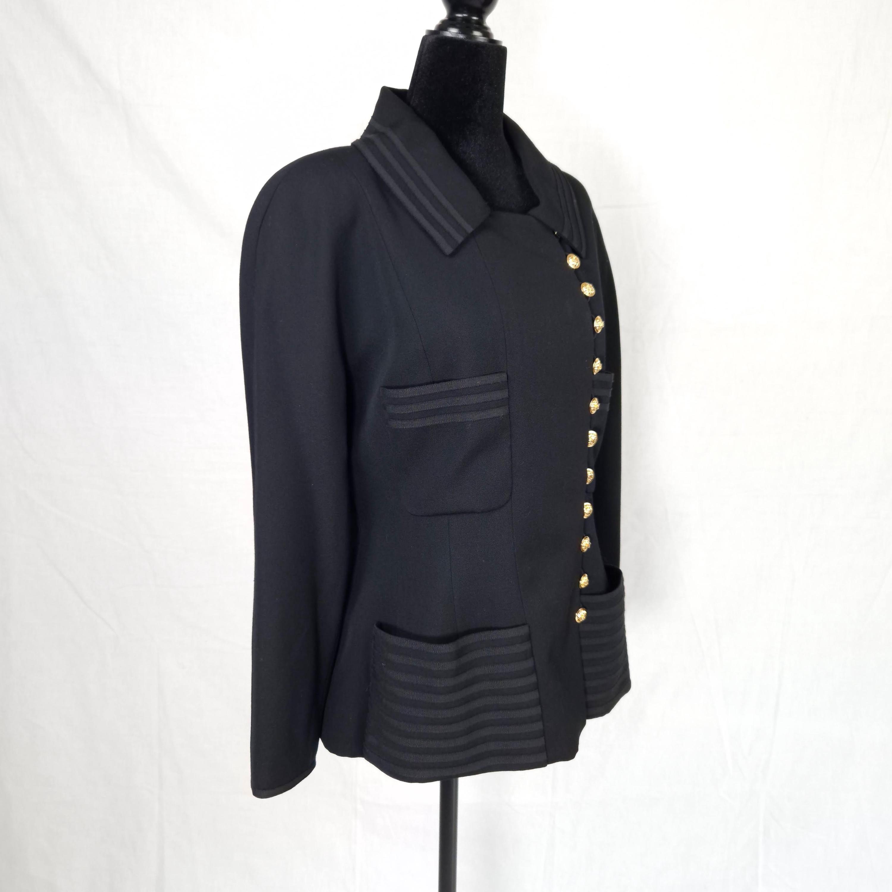 Chanel Vintage Jacket 1990s, Chanel Boutique by Karl Lagerfeld - Etsy