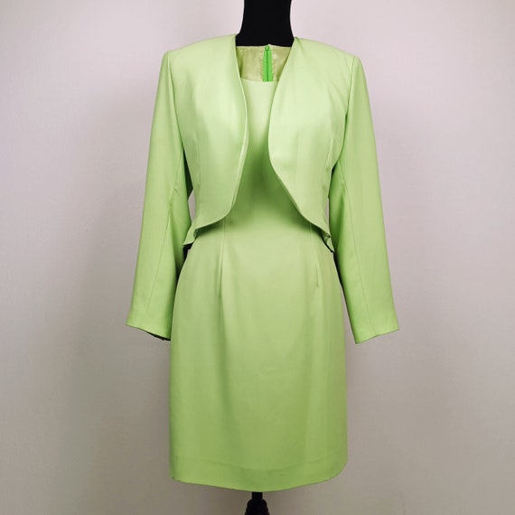 90s vintage green tailored suit 90s vintage green tailored suit