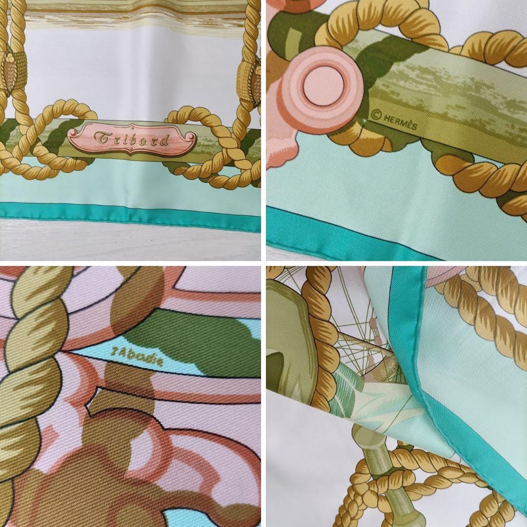 Hermes Tribord Silk Scarf - Etsy