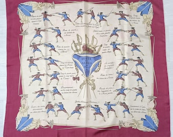 HERMES カレ90 Traité des Armes（武器の論文） HERMES カレ90 Traité