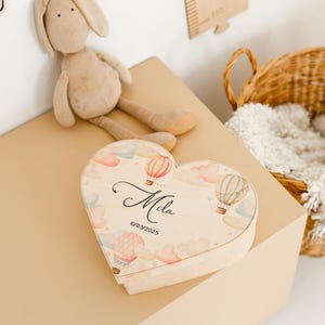 Pudełko na pamiątki z spersonalizowanym tekstem, Pudełko na pamiątki dla dziecka, Pudełko na wspomnienia dla dziecka, Prezent na narodziny dziecka, Prezent na baby shower, Prezent na chrzest dla dziewczynki