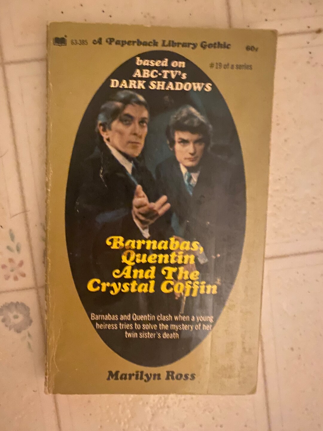 DARK SHADOWS #19 Paperback, Barnabas, Quentin & Crystal Coffin - Etsy