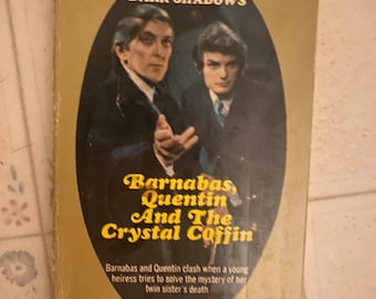 DARK SHADOWS #19 paperback, barnabas, quentin & crystal coffin