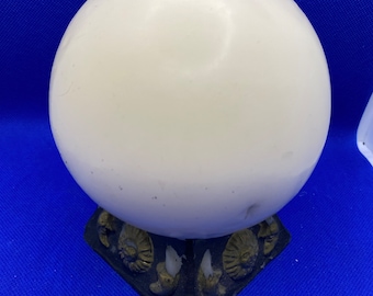 Vintage Crystal Ball wax candle Surprise charm inside